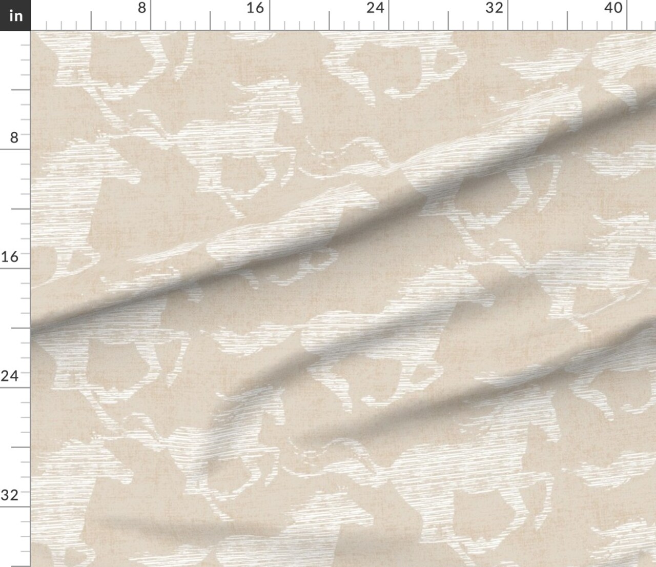 Various Fabrics by the Yard or Fat Quarter Running Horses Neutral Beige Taupe Western Rodeo Wild Modern Cowboy Faux Texture Custom Printed Fabric by Spoonflower